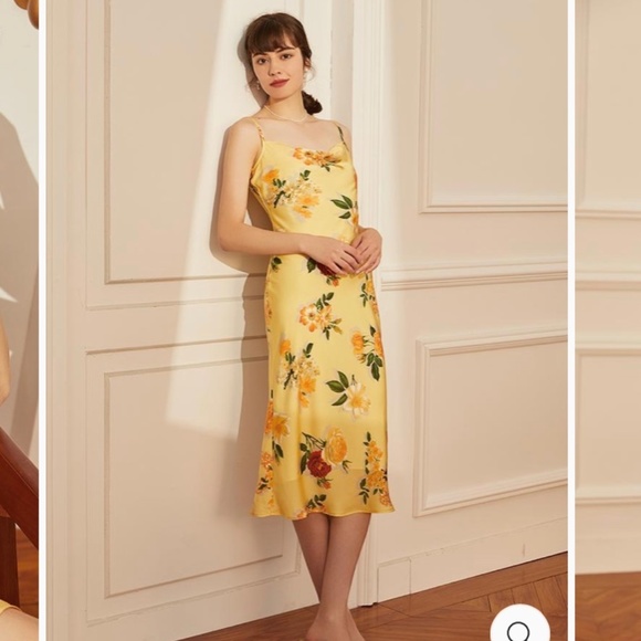 SIMPLE RETRO ELENA CHIFFON DRESS - Picture 5 of 5